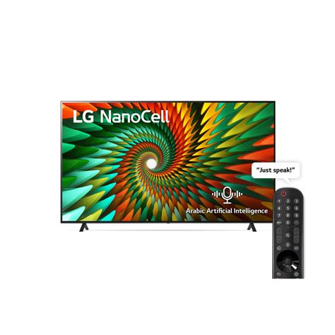 LG 55 inches Nano77 Series 4K NanoCell Smart QLED TV, Black, 55NANO776RA Online at Best Price ...