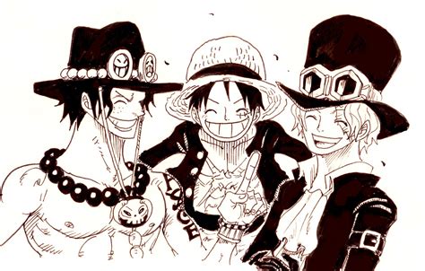 Asl - Luffy Ace Sabo Hd - 2212x1413 Wallpaper - teahub.io