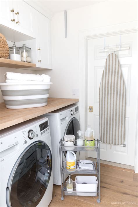 Laundry Room Storage Ideas To Make the Most of Your Space! - Driven by ...