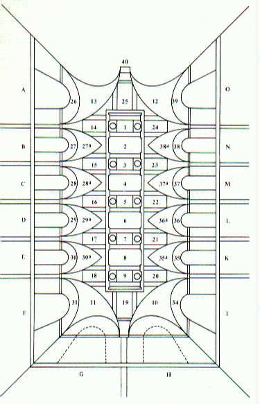 Plan of the Sistine Chapel