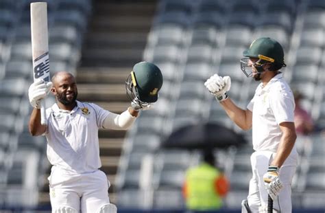 Bavuma ends 'long journey' with century as South Africa take charge