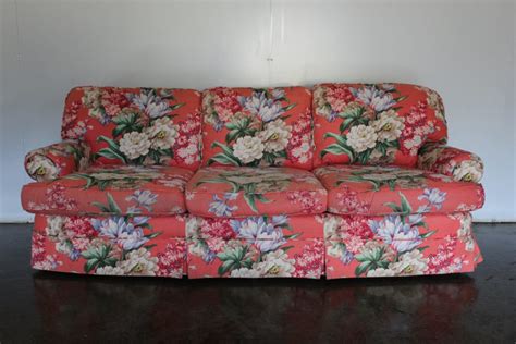 Fine Ralph Lauren "Penthouse Suite" 3-Seat Sofa in Ralph Lauren Floral Fabric - Lord Browns