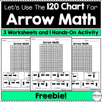 120 Chart Arrow Math by ONEderful In First | Teachers Pay Teachers