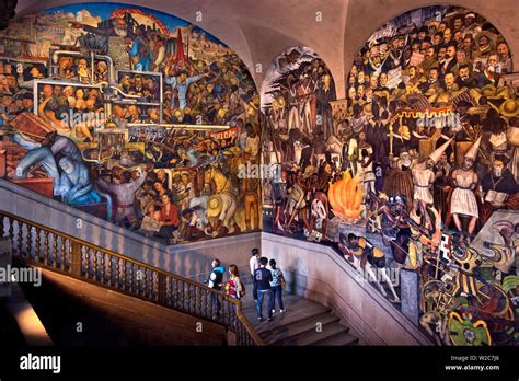 DIEGO RIVERA MURALS ZOCALO