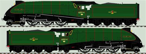 LNER A4 liveries - 60014 'Silver Link' by 2509-Silverlink on DeviantArt