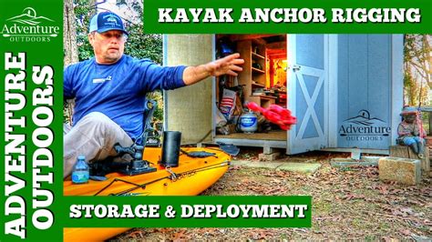 Kayak Anchor Set Up ~ Easy Anchor Storage & Deployment Mod - YouTube