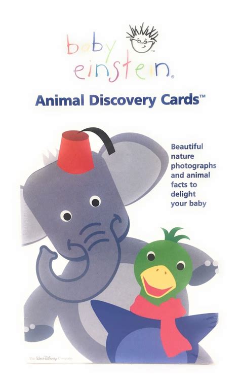 Baby Einstein Animal Cards - Printable Cards