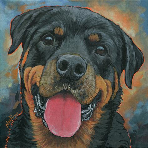 Rottweiler Paintings | ubicaciondepersonas.cdmx.gob.mx