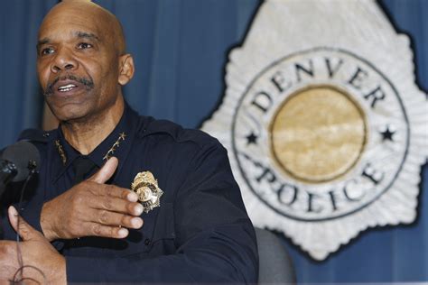 Denver Police Chief Robert White To Retire | Colorado Public Radio