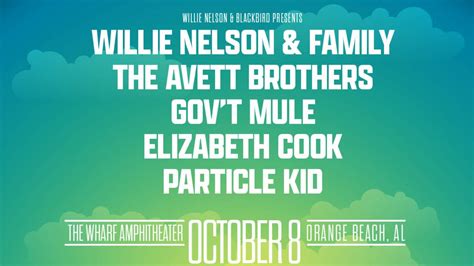 Outlaw Music Festival at The Wharf with Willie Nelson & The Avett ...