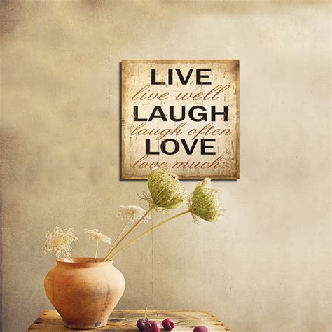 "Live Laugh Love" Wall Decor | Wayfair