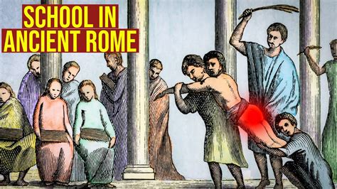 How Crazy School Was In Ancient Rome (The Roman Empire) - YouTube