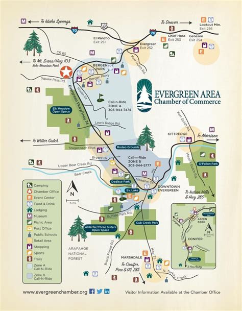 Maps & Guides - Evergreen Area Chamber of Commerce