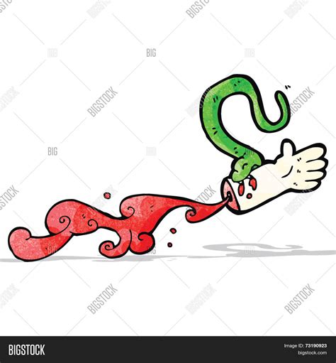 Snake Bite Cartoon Vector & Photo (Free Trial) | Bigstock