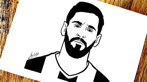 Top more than 78 messi stencil drawing - xkldase.edu.vn