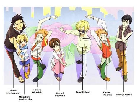 ouran highschool host club characters profiles - Google Search | Ouran ...