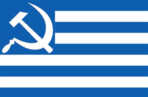 Communist Republic Of Greece Flag by TheMedicWarlord on DeviantArt