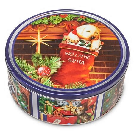 Sam's Choice Christmas Butter Cookies Gift Tin, 48 Oz - Walmart.com