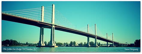 Golden Ears Bridge (facing north towards Langley) | Pitt Mea… | Flickr