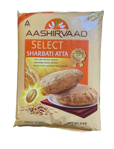 Aashirvaad Select Sharbati Atta 5kg - ZakiAsianFoods