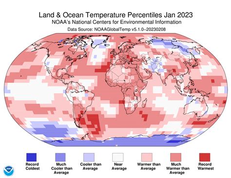 Assessing the Global Climate in January 2023 | News | National Centers ...