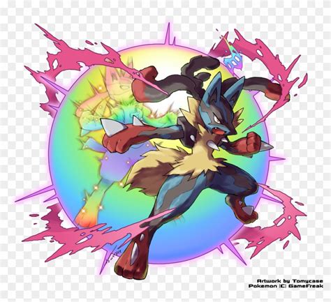 Mega Lucario Art , Png Download - Pokemon Mega Lucario Art, Transparent ...