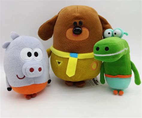 set of 3 Hey Duggee Woof Duggee Roly Happy Stuffed plush toy doll gift ...