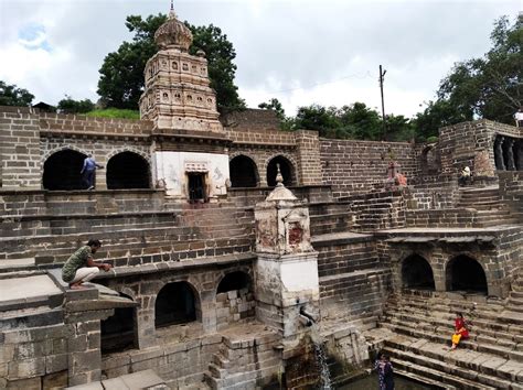 Gomukh Temple in the city Lonar