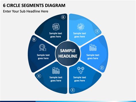 Free 6 Circle Segments for PowerPoint and Google Slides - PPT Slides