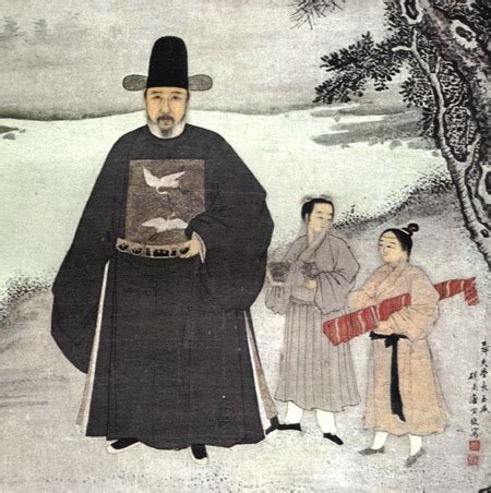 Ming Civil Servant Jiang Shunfu (Illustration) - World History Encyclopedia