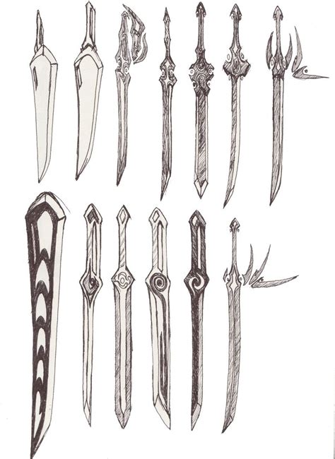 Anime Swords Drawings - Drawing.rjuuc.edu.np