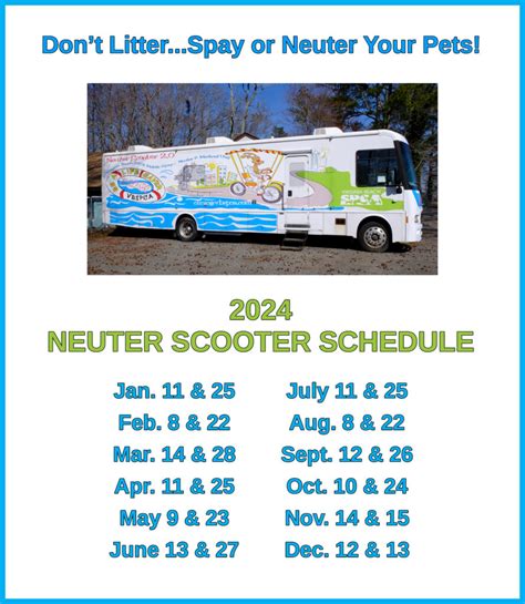 Neuter Scooter Guernsey County 2024 Schedule - Raf Leilah