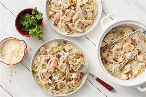 Creamy Chicken Carbonara Recipe - Cook With Campbells Canada