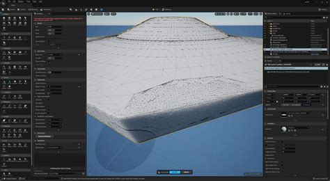 Unreal Engine 5’s modeling mode takes shape