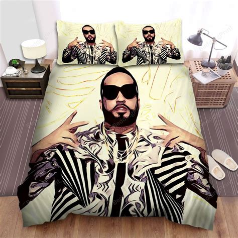 French Montana Bed Sheets Duvet Cover Bedding Sets - HomeFavo