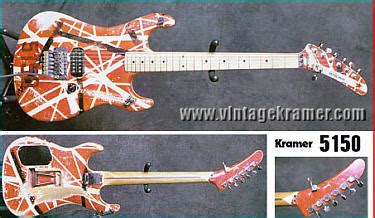 Edward Van Halen's Kramer 5150 Hybrid Guitar