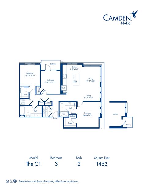 300, C1 at Camden NoDa | camdenliving.com