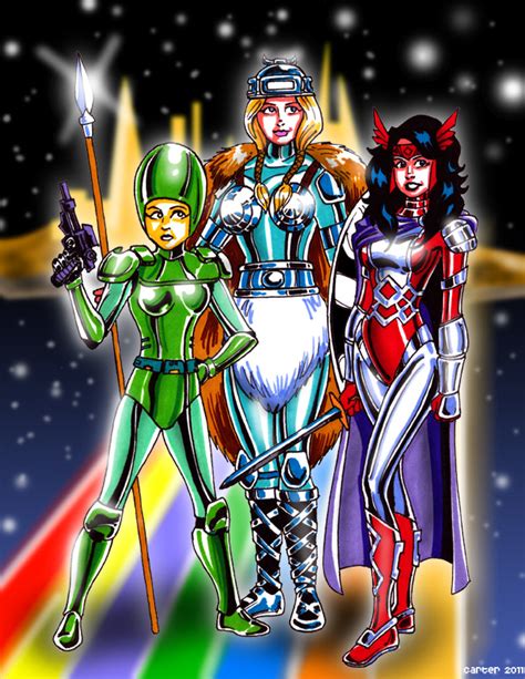 Warrior Goddesses of Asgard by VectorAttila on DeviantArt