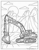 26 Excavator Coloring Pages Free PDF Printables sketch template