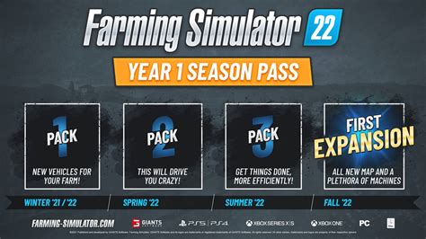 Farming Simulator 22 - 1 Year Season Pass | FS22 Seasons