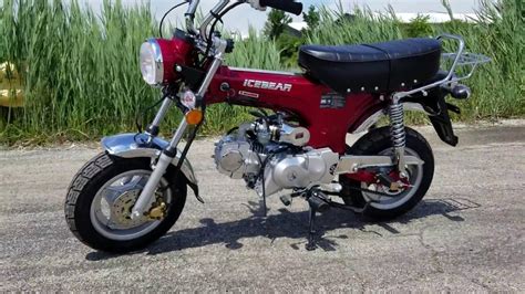 125cc Champion Retro Motorcycle Mini Bike Street Legal - YouTube