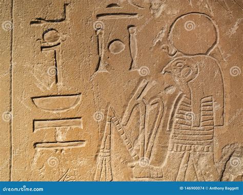 Ancient Egypt Tomb Hieroglyphs Stock Photo - Image of pharaoh, mummy: 146900074