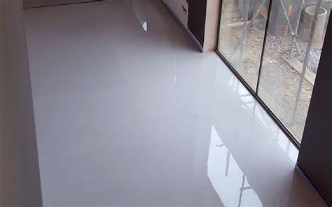 Poured Floors - Polished Concrete - Liquid Vinyl Comfort Floors