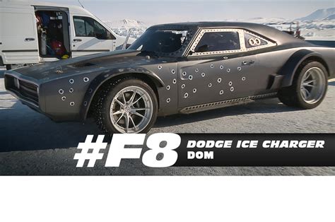 "Furious 8" Ice Cars Include Vintage Dodge Charger, Custom Tank