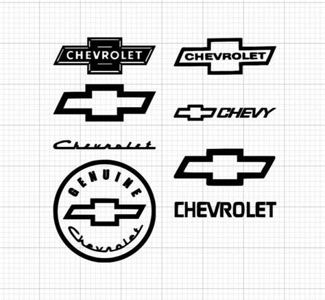 Chevy Logo Vinyl Decal/stickers-multiple Designs - Etsy