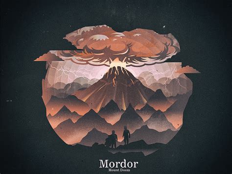 Mount DOOM by Sane Tnmc on Dribbble