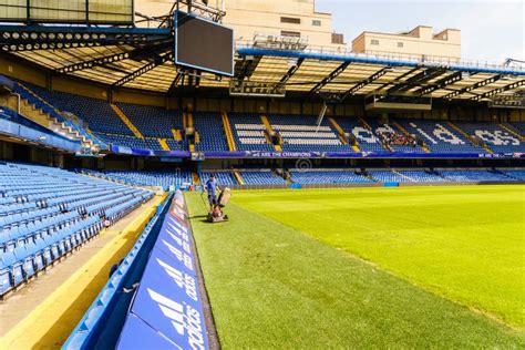 Chelsea FC Stamford Bridge Stadium Editorial Stock Image - Image of ...