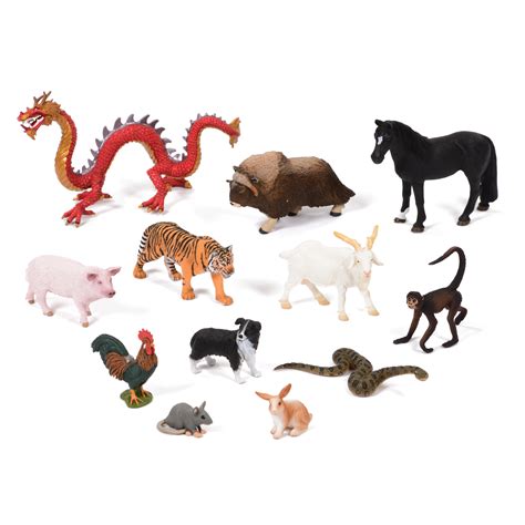 Chinese New Year Animals In Order : Chinese Zodiac Animals Clipart ...