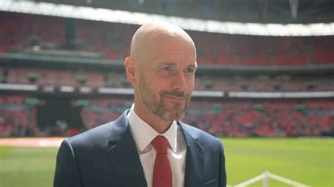 Erik ten Hag interview before Man City v Man Utd FA Cup final ...