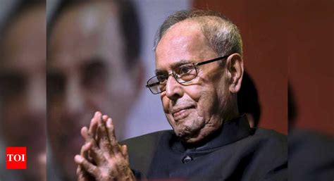 Pranab Mukherjee's diaries may soon be a book - Times of India